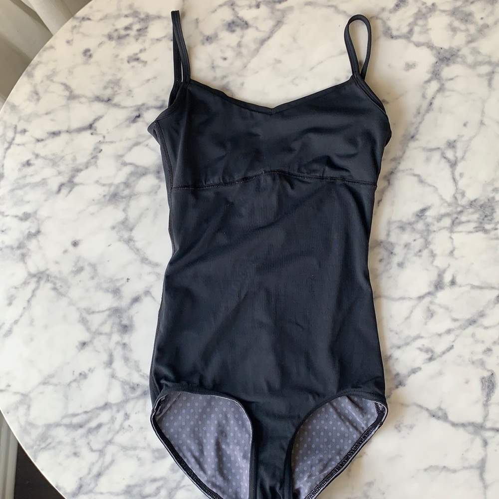 Lululemon Leotard — Blackish Bluish — XS
